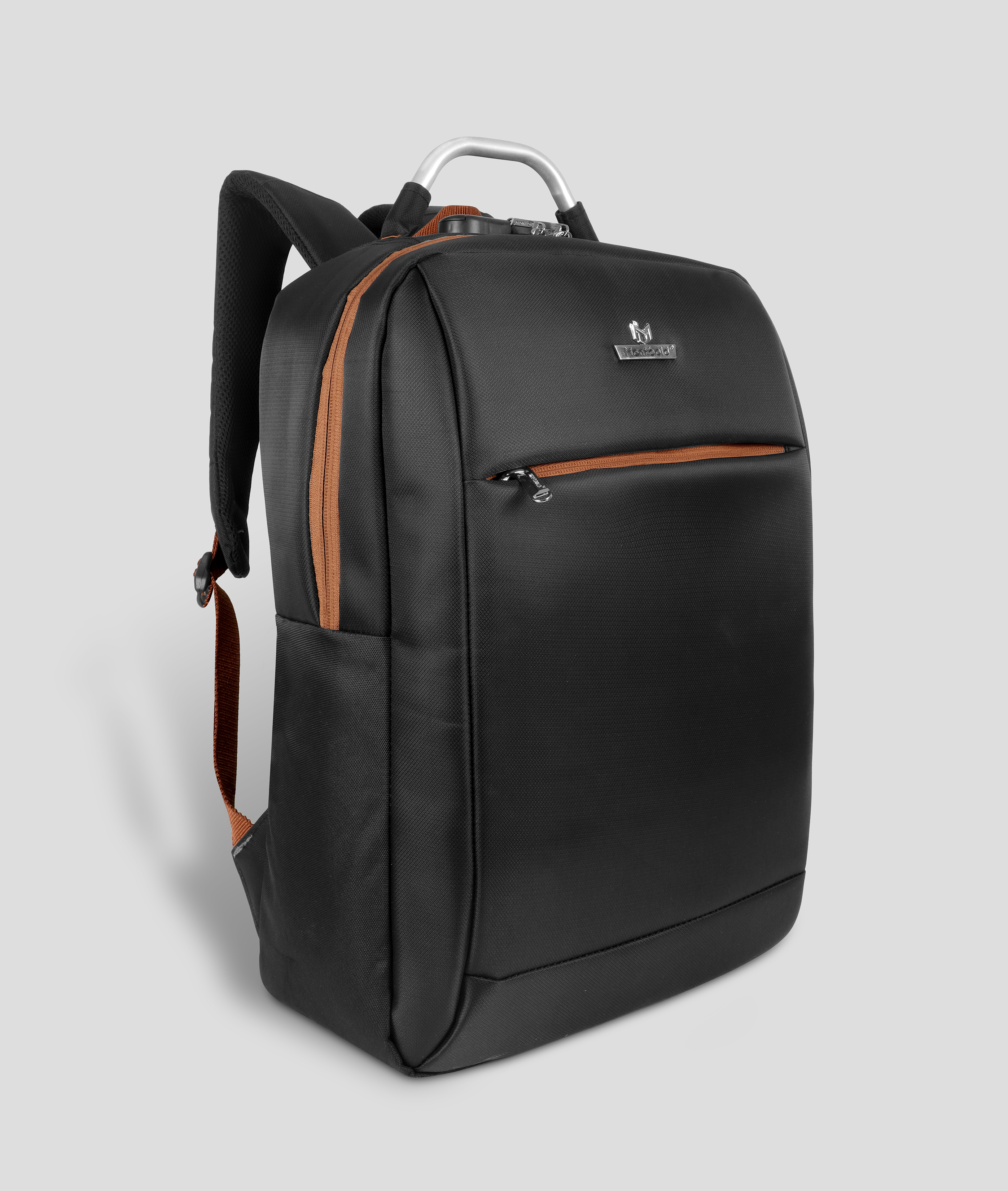 Montbold Professional Laptop Backpack – Premium Leather Office Bag