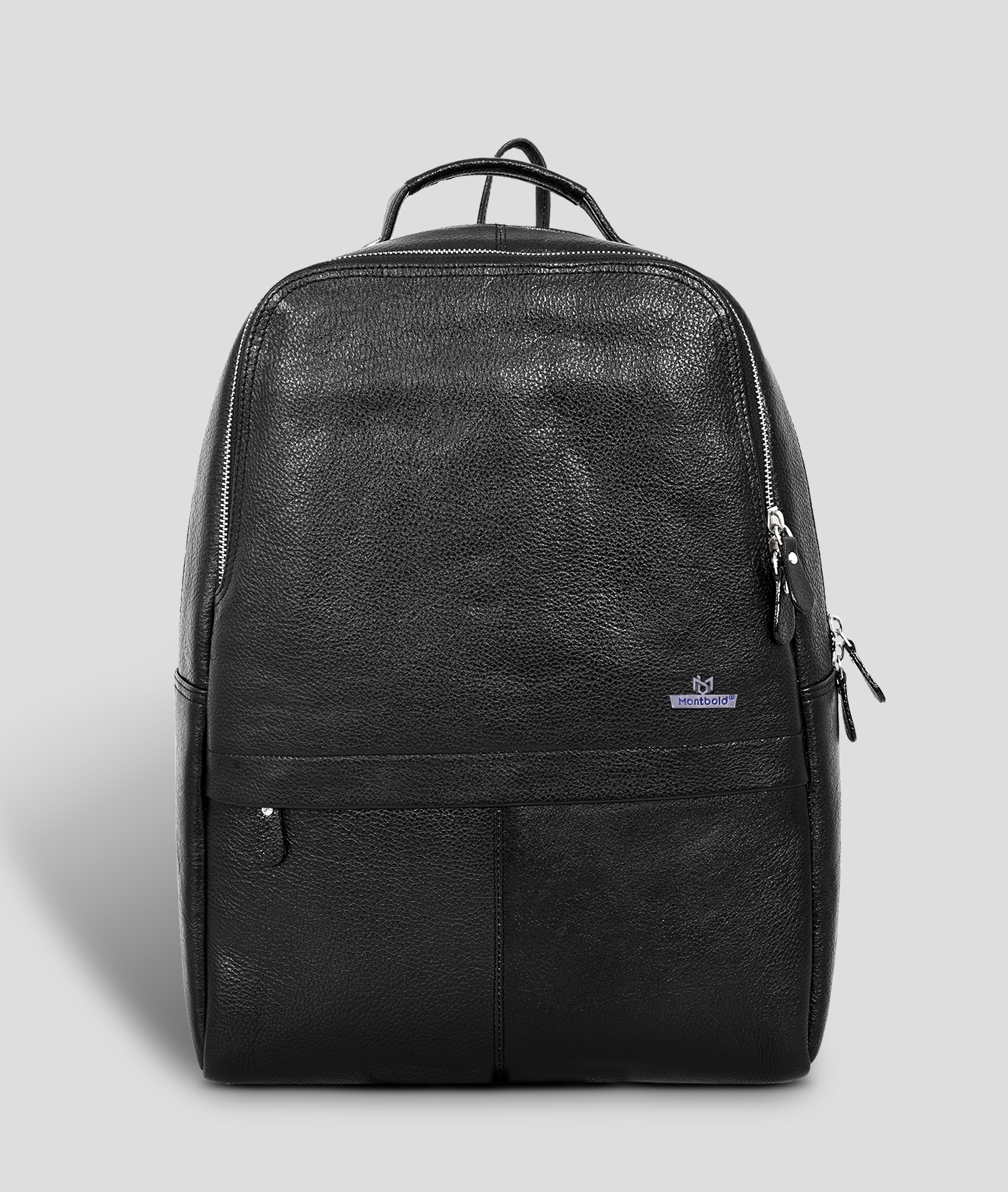 Montbold Premium Work Backpack – Leather Laptop Bag for Office & Meetings