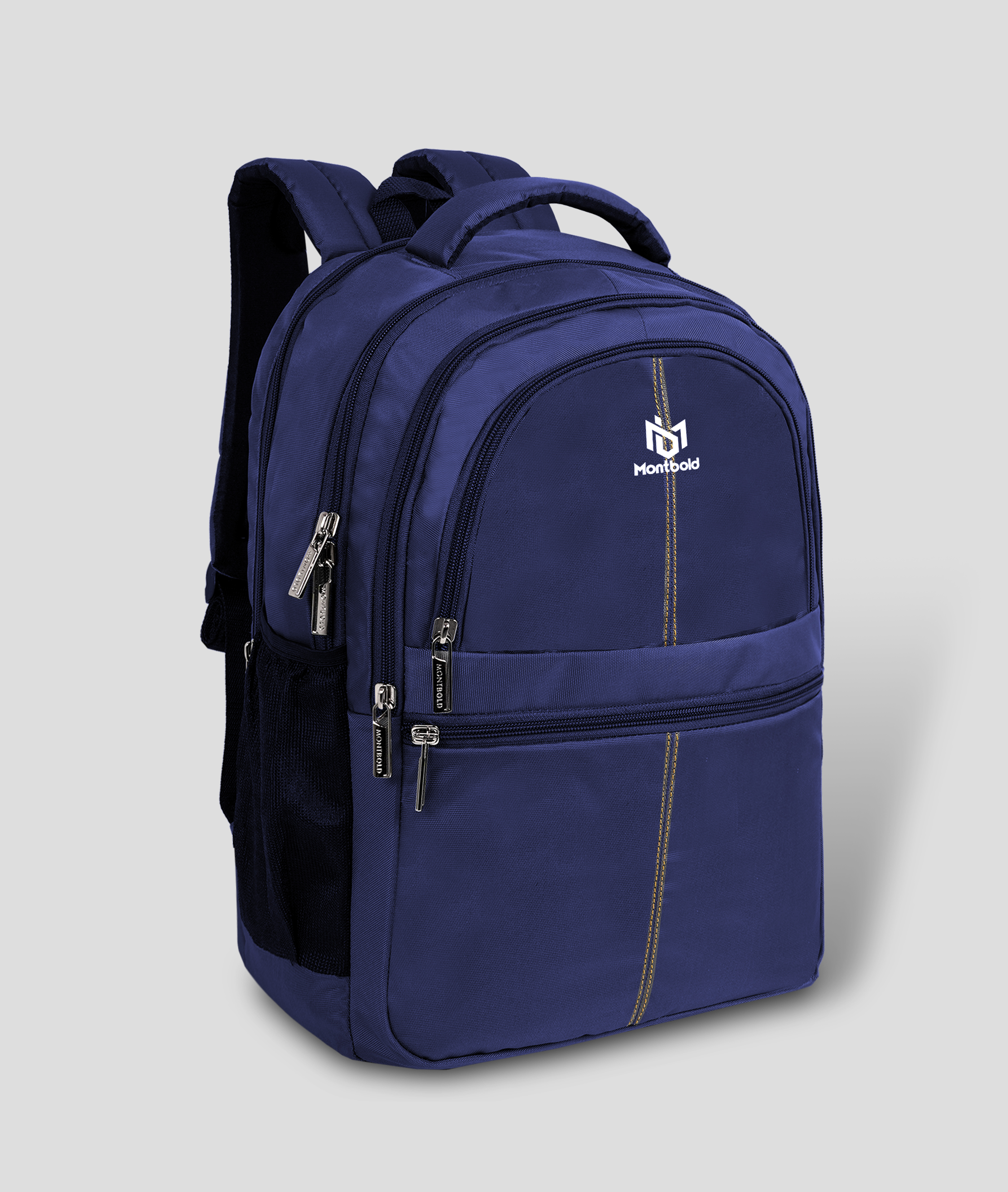 Montbold Executive Leather Backpack for Men – Laptop Office & Travel Use