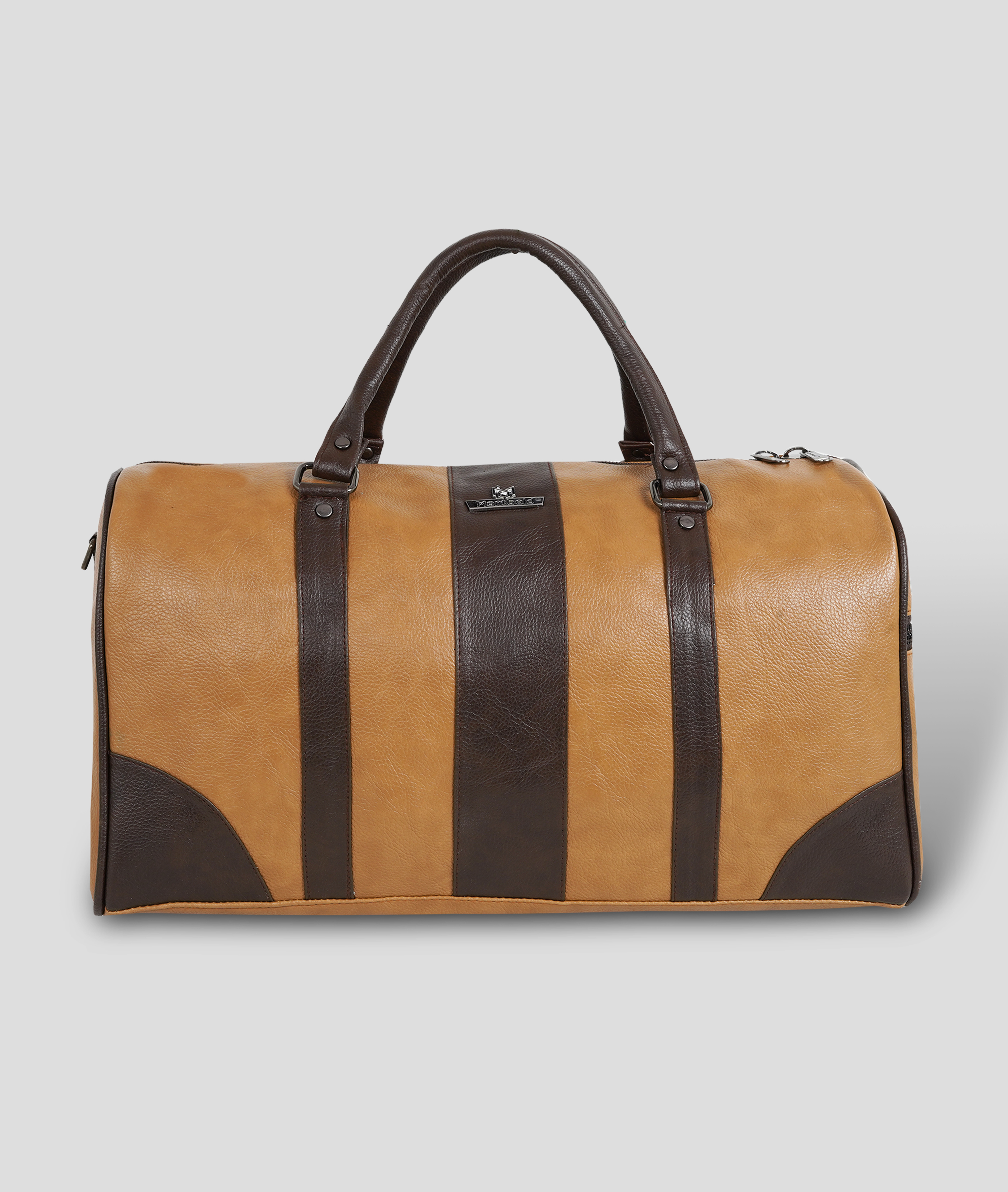 Montbold Leather Weekender Bag for Men – Travel & Overnight Duffle