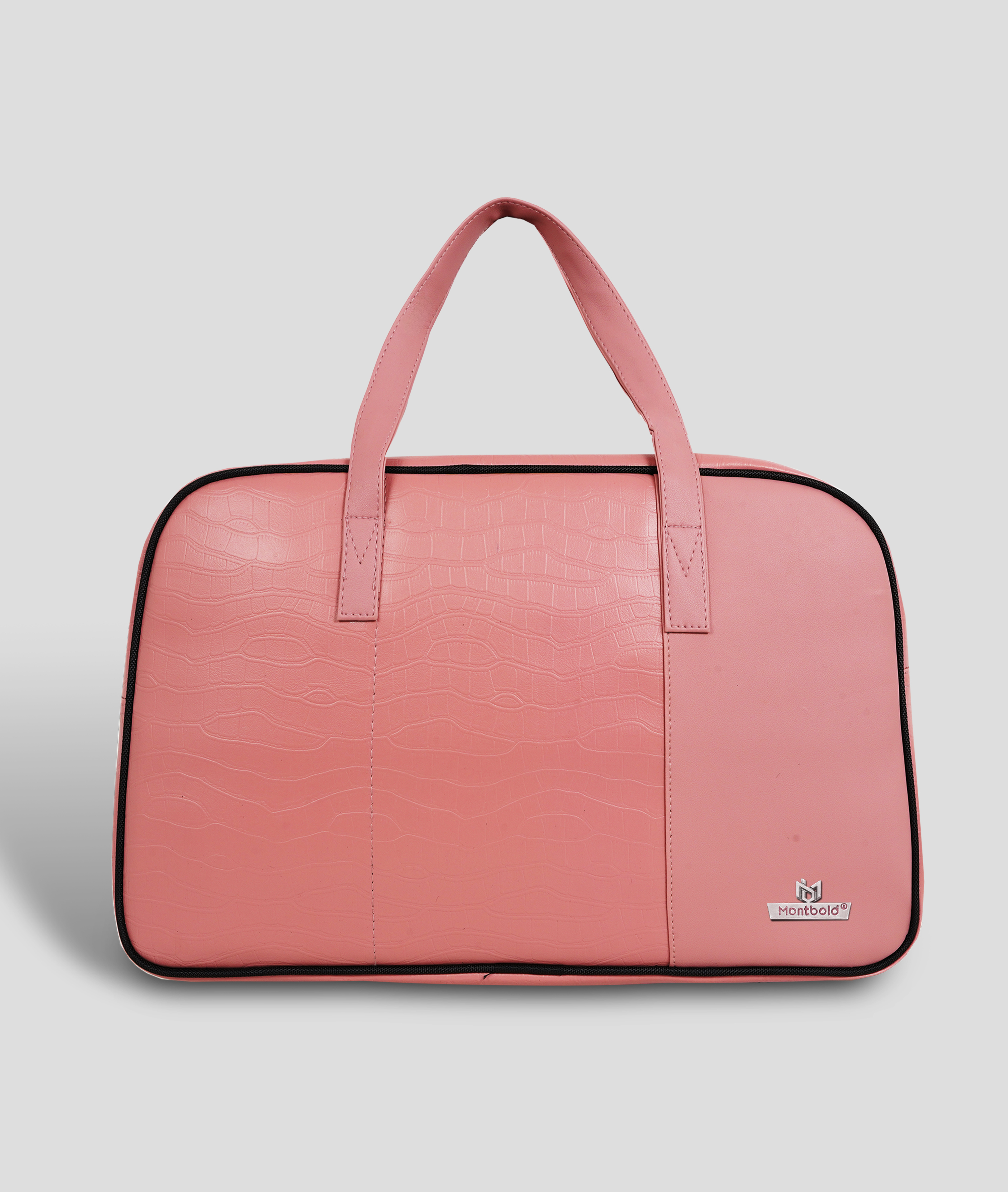 Montbold Leather Travel Bag – Stylish Duffle for Weekend & Short Trips